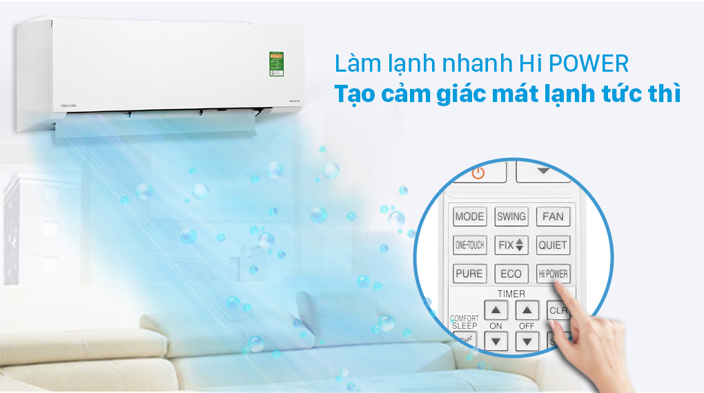 Điều hòa Toshiba Inverter điều hòa tiết kiệm điện thế hệ mới nhất