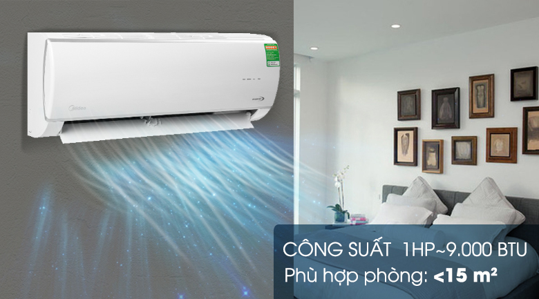 Điều hòa Midea Inverter 1 HP MSAFA-10CRDN8